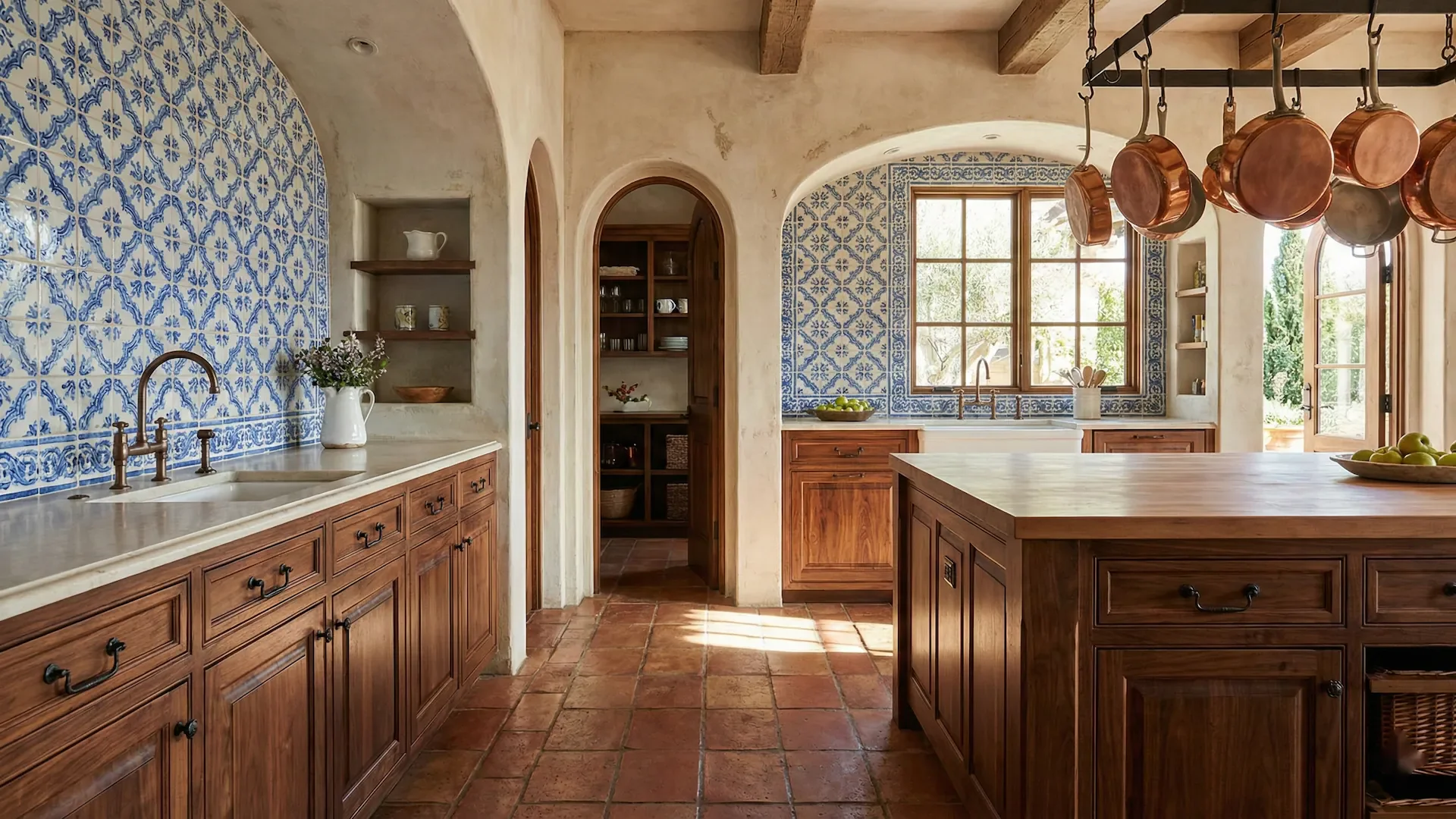 Dapur Mediterranean — contoh